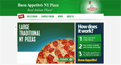 Desktop Screenshot of buonappetitos.com